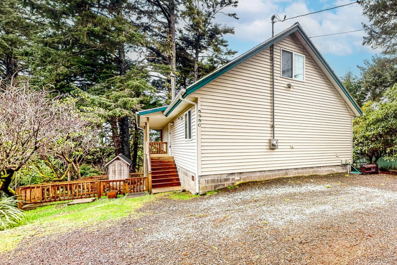 Treehouse By The Sea Villa Cape Meares Eksteriør billede